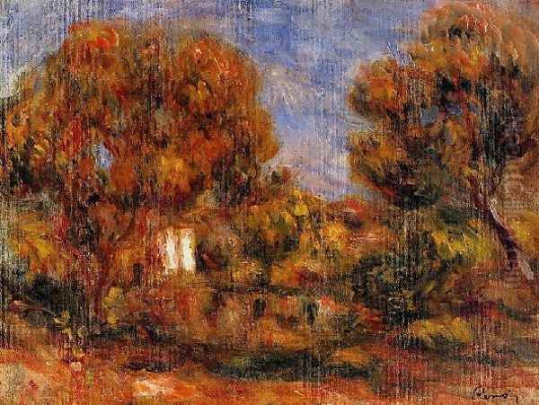 Landscape18 Oil Painting by Pierre Auguste Renoir