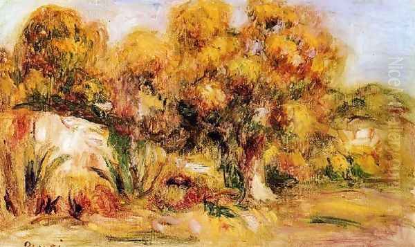 Landscape23 Oil Painting by Pierre Auguste Renoir