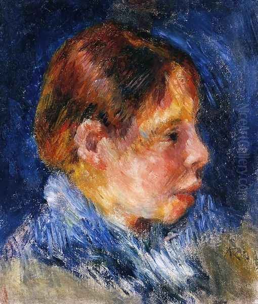 Portrait Of A Child2 Oil Painting by Pierre Auguste Renoir