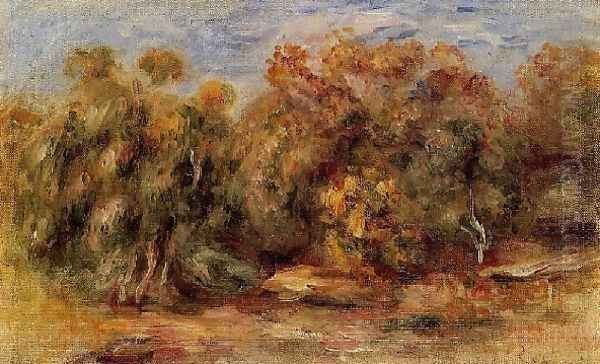 Landscape24 Oil Painting by Pierre Auguste Renoir