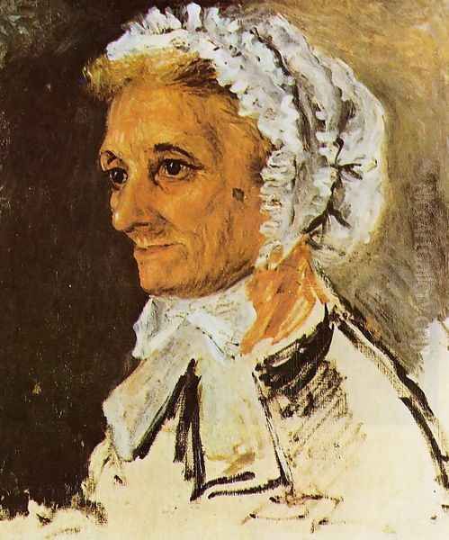 The Artists Mother Oil Painting by Pierre Auguste Renoir