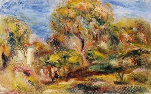 Landscape VI Oil Painting by Pierre Auguste Renoir