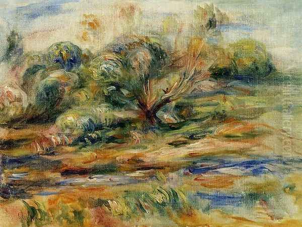 Landscape III Oil Painting by Pierre Auguste Renoir