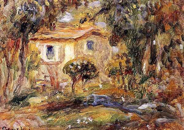 Landscape Oil Painting by Pierre Auguste Renoir