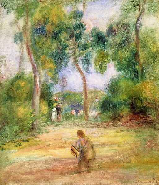 Landscape with Figures Oil Painting by Pierre Auguste Renoir