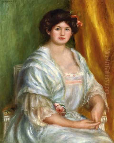 Madame Thurneyssen Oil Painting by Pierre Auguste Renoir