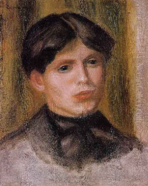 Womans Head7 Oil Painting by Pierre Auguste Renoir