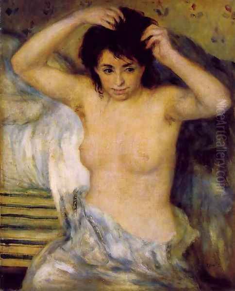 Torso Oil Painting by Pierre Auguste Renoir