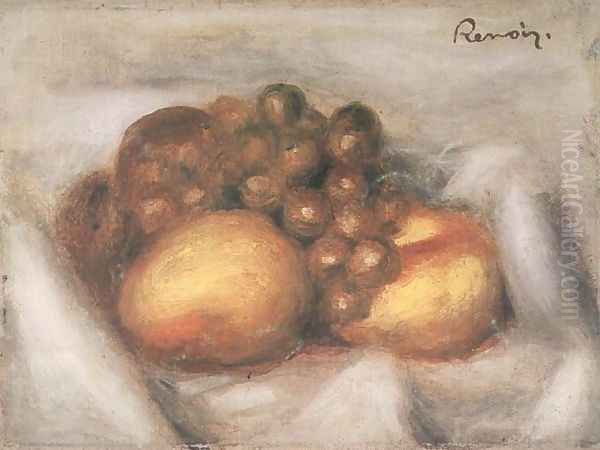 Still Life with Fruit 3 Oil Painting by Pierre Auguste Renoir