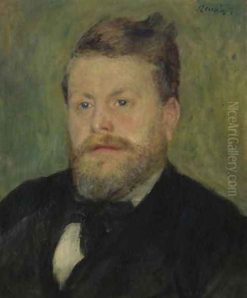 Portrait de Jacques-Eugène Spuller Oil Painting by Pierre Auguste Renoir