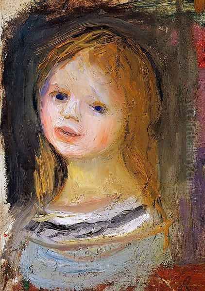 Portrait Of A Woman Oil Painting by Pierre Auguste Renoir