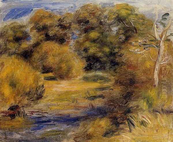 The Clearing Oil Painting by Pierre Auguste Renoir