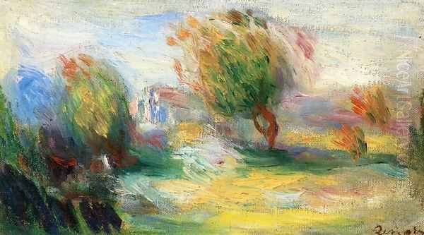 Landscape 14 Oil Painting by Pierre Auguste Renoir