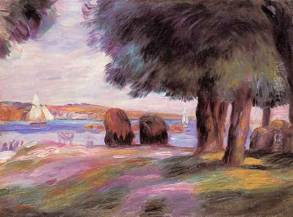 Landscape 11 Oil Painting by Pierre Auguste Renoir