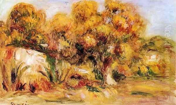 Landscape 10 Oil Painting by Pierre Auguste Renoir