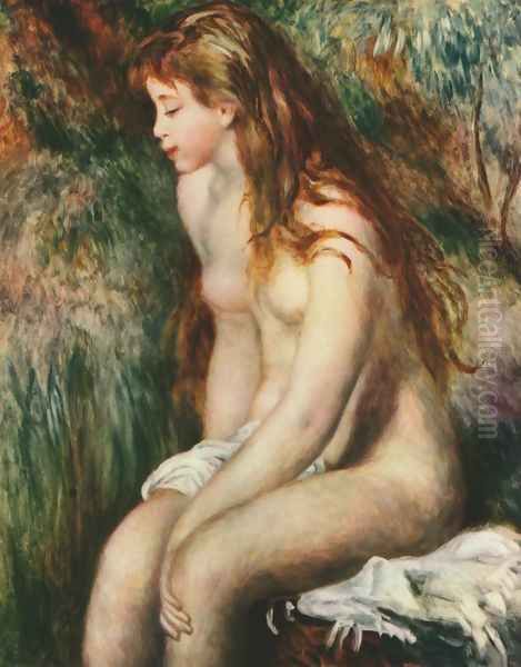 Young bathers Oil Painting by Pierre Auguste Renoir