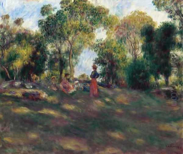 Landscape 13 Oil Painting by Pierre Auguste Renoir