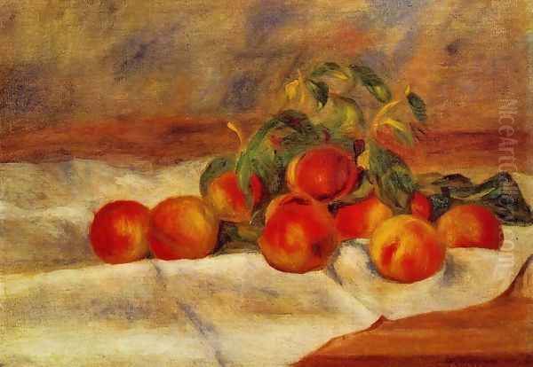 Peaches 1 Oil Painting by Pierre Auguste Renoir