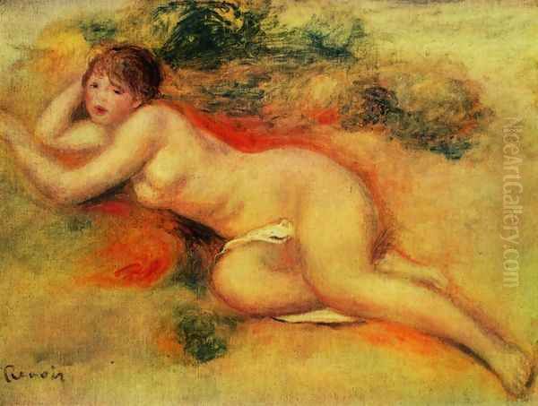 Nude 2 Oil Painting by Pierre Auguste Renoir