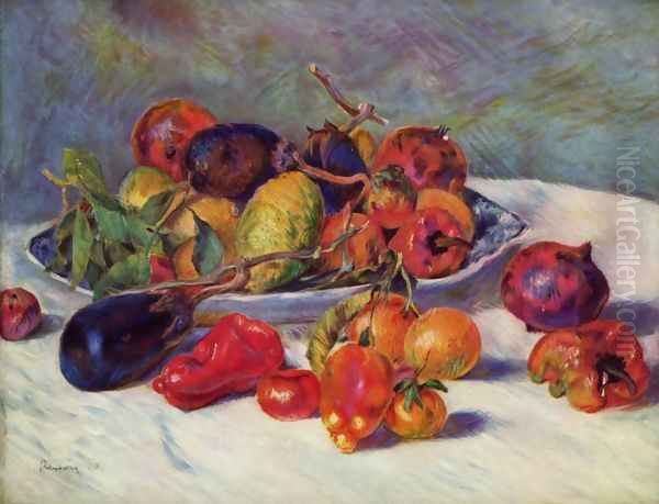 Fruits of the Midi Oil Painting by Pierre Auguste Renoir