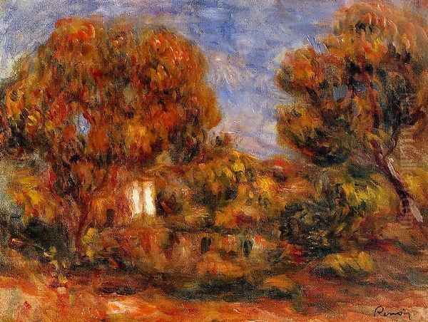 Landscape2 2 Oil Painting by Pierre Auguste Renoir