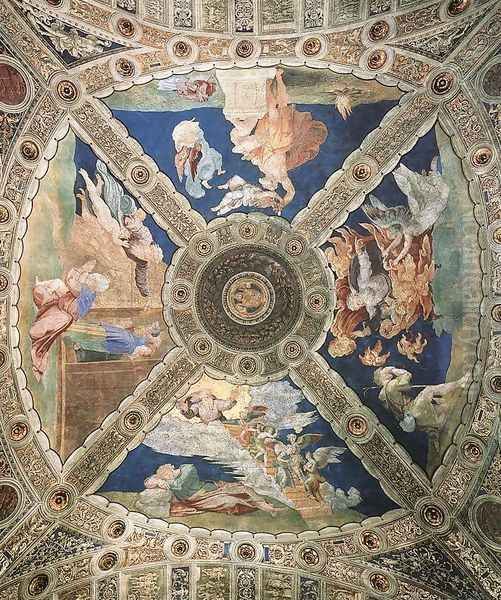 Ceiling Oil Painting by Raphael