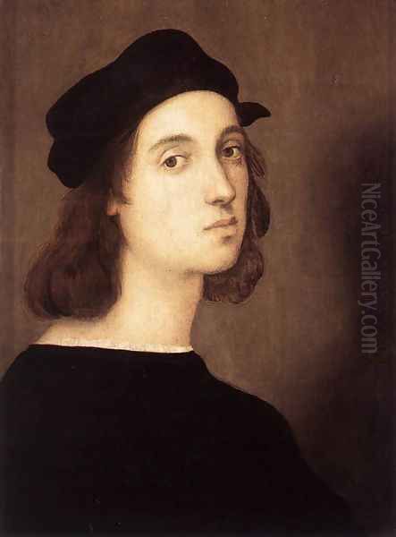 Self Portrait Oil Painting by Raphael