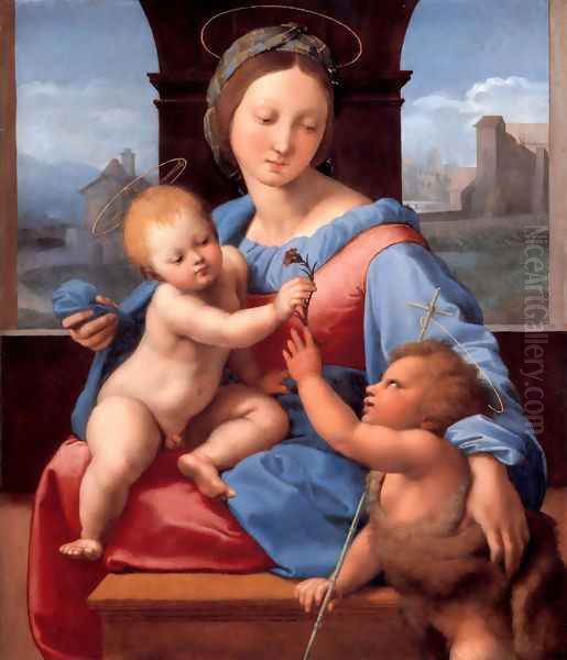 The Garvagh Madonna Oil Painting by Raphael