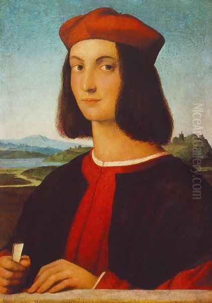 Portrait Of Pietro Bembo Oil Painting by Raphael