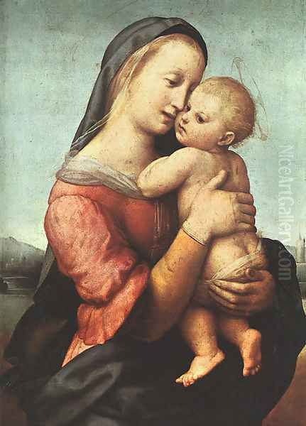 Tempi Madonna 1507-08 Oil Painting by Raphael