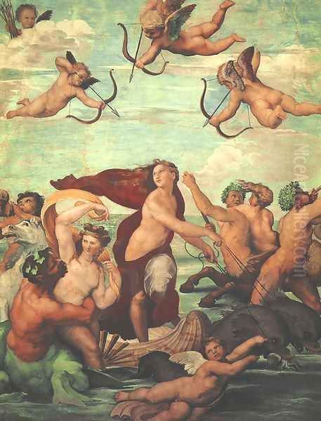 Galatea I Oil Painting by Raphael