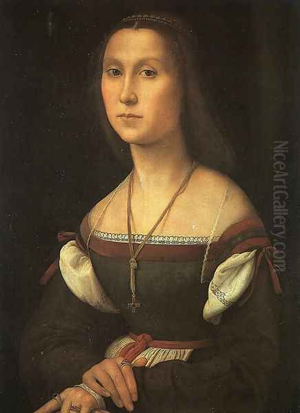 The Mute Woman Oil Painting by Raphael