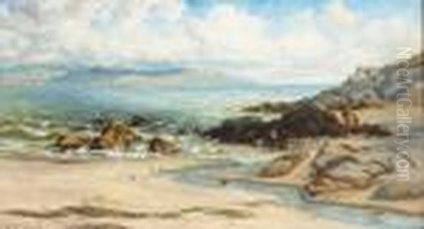 Kilkeiran Bay, Connemara Oil Painting by Thomas Rose Miles