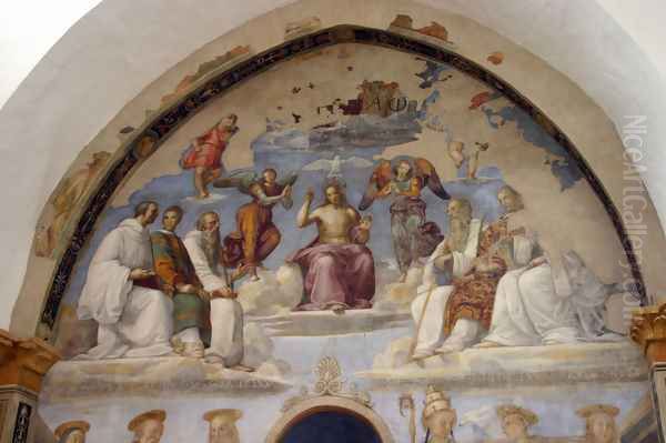 Perugia, San Severo chapel Oil Painting by Raphael