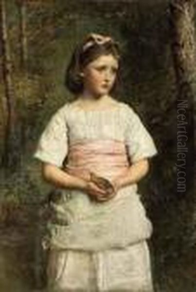 Dropped From The Nest Oil Painting by Sir John Everett Millais