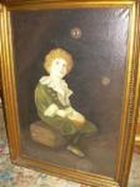 Bubbles (a Child's World) Oil Painting by Sir John Everett Millais