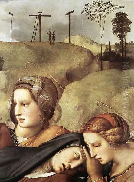 The Entombment [detail: 1] Oil Painting by Raphael