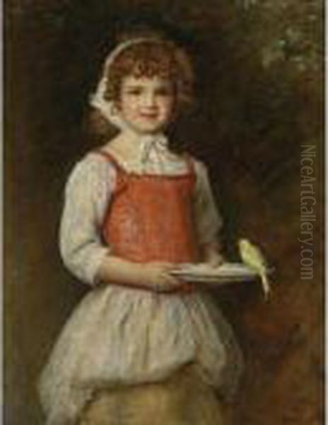 Merry Oil Painting by Sir John Everett Millais