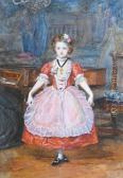 The Minuet Oil Painting by Sir John Everett Millais