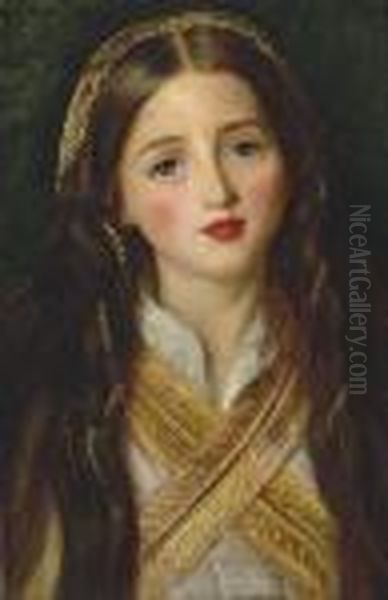 Alice Gray Oil Painting by Sir John Everett Millais