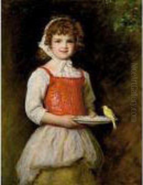 Merry Oil Painting by Sir John Everett Millais