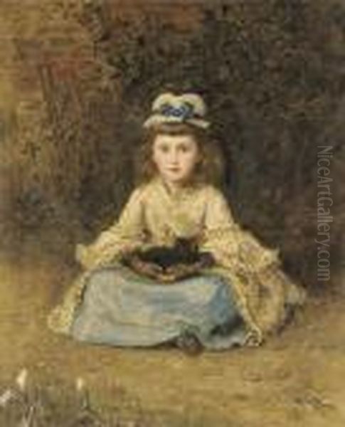 Early Days Oil Painting by Sir John Everett Millais