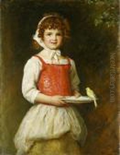 Merry Oil Painting by Sir John Everett Millais