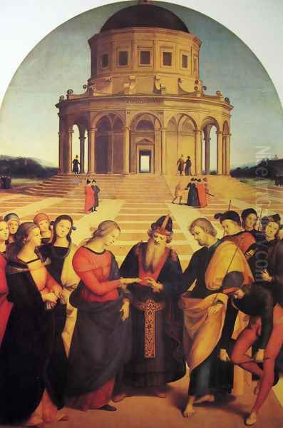 Spozalizio Oil Painting by Raphael