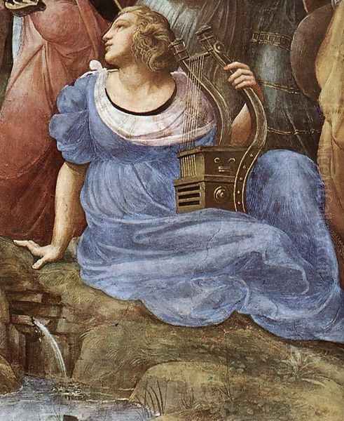 The Parnassus [detail: 4] Oil Painting by Raphael