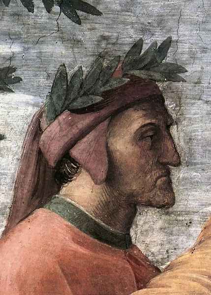 The Parnassus [detail: 8] Oil Painting by Raphael