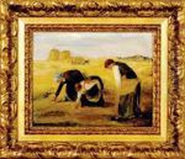 Des Glaneuses (the Gleaners) Oil Painting by Jean-Francois Millet