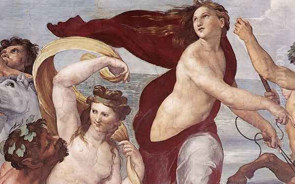 The Triumph of Galatea (detail) 1 Oil Painting by Raphael