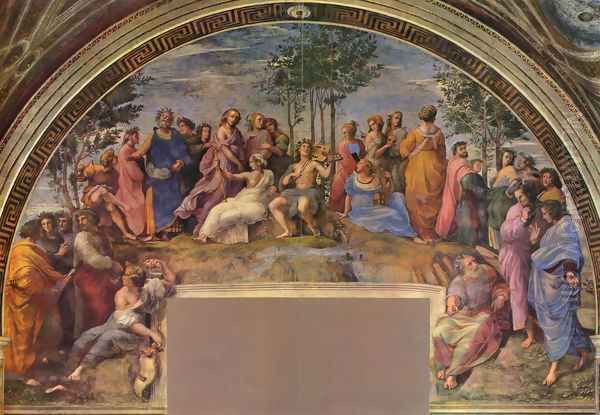 Stanze Vaticane 25 Oil Painting by Raphael