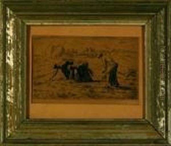 Sb
Irae
Ky Klask
U Oil Painting by Jean-Francois Millet